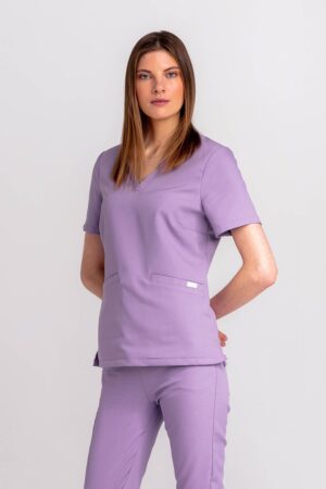 Bluza medyczna damska SCRUBS Esther™ – Lavender