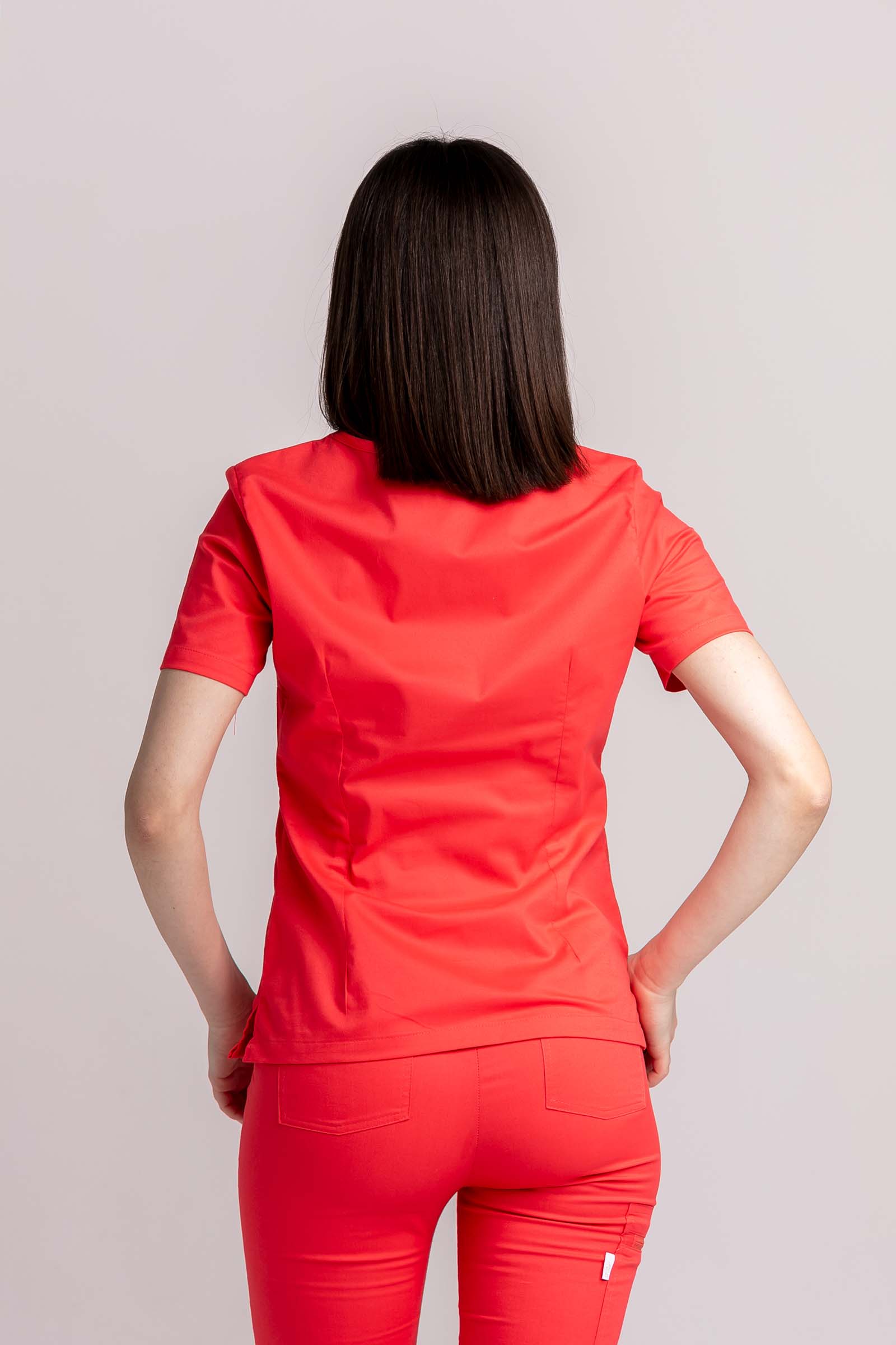 Bluza medyczna damska SCRUBS Esther™ – Coral PROTECT