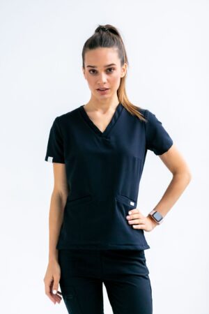 Bluza medyczna damska SCRUBS Esther™ – navy